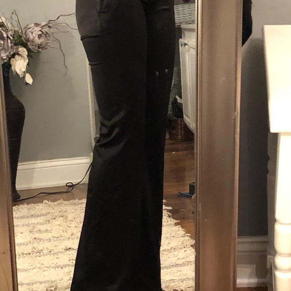 BCBG black straight leg trouser slacks size 2 - Picture 10 of 16